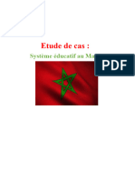 Mar CAS PRATIQUE Système Éducatif Au Maroc