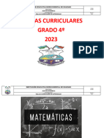Mallas Curriculares 4º 2023