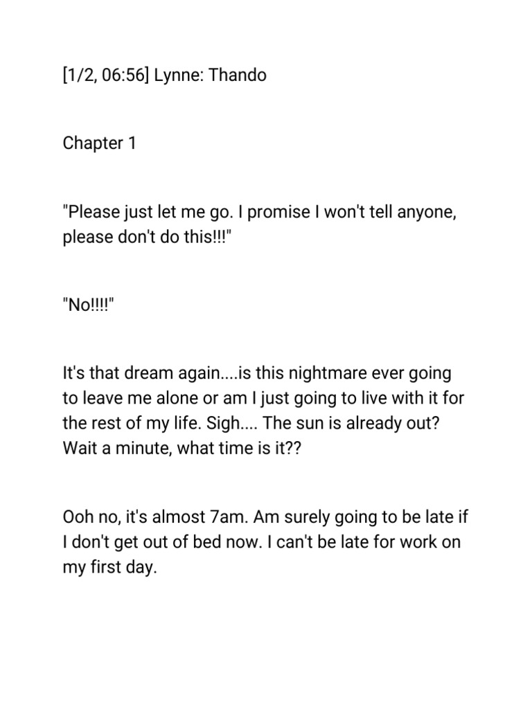 Thando | PDF | Self-Improvement