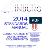 City of Edinburg 2014 Standards Manual