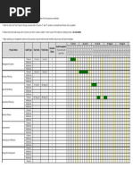 ISO9001+ISO14001 Internal Audit Programme Sample