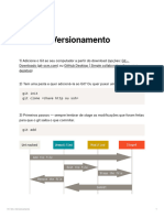 Resumo Git e Versionamento