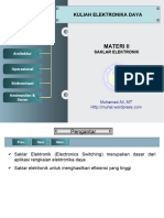 Materi 2 Saklar Elektronik