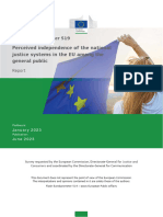 Eurobarometro de Justicia de La Unión Europea. Población General. Año 2023 PDF