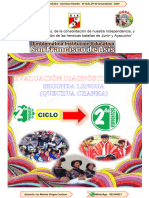 Evaluación Diagnóstica 2° Grado - Segunda Lengua - (Quechua Chanka)