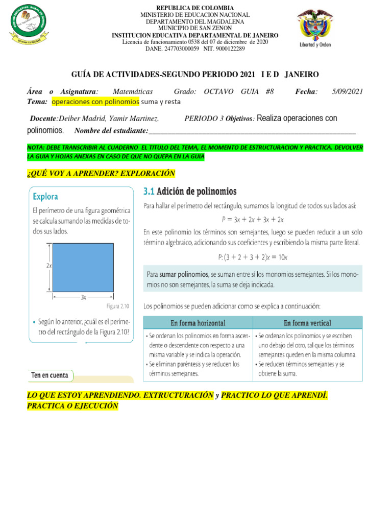 Grado Octavo | PDF