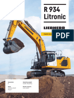 R 934 Litronic: Crawler Excavator