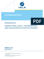 R0204E 200 4 Ed2 Marine Signal Lights Determination and Calculation of Effective Intensity - Dec2017