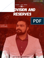 13 Provision and Reserves
