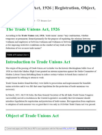 WWW Geektonight Com Trade Unions Act 1926 Registration