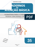 Estratégias para o cuidado da pessoa com doença crônica - caderno 35