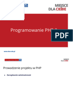 1 - Prowadzenie Projektu W PHP. Zarządzanie Zależnościami W Projektach PHP