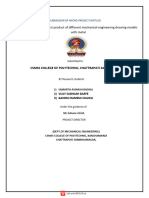 On Cast Product of Different Mechanical Engineering Drawing Models With Metal