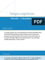 Sesgos cognitivos