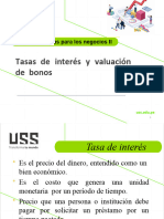 Semana 1 Tasas de Interes y Bonos