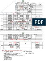 2nd Semester LECTURE TIMETABLE - ENGINEERING