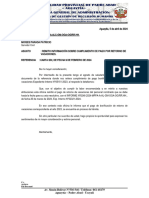 Carta N°070-2024 - Remito Informe Sobre Quinquenio