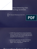 Pertemuan 1. Pengertian Entomologi Dan Entomologi Kesehatan-Dikonversi