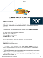 Diplomado Educacion Financiera 3 de Octubre