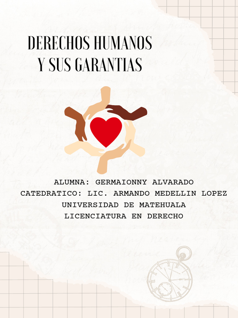 Derechos Humanos Y Sus Garantias | Descargar gratis PDF | Derecho ...
