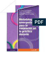 Parra-González, M, Fuentes, A, Segura, A., & López, J (2020) Metodologías Emergentes para La Innovación en La Práctica Docente. Octaendro, SI, PP 45-54