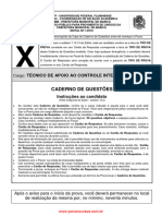 2018 Medio Tecnico de Apoio Ao Controle Interno