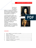 5.1 Aplicaciones de Las Derivadas