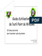 Guide D Utilisation de L Outil Paint de Windows