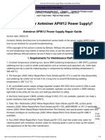 Antminer APW12 Power Supply Repair Guide (En) - Zeus Mining