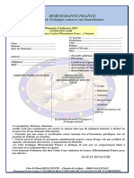 Bulletin D'adhésion Hornemanni France 2024