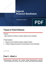 Bab 3. Sejarah Promosi Kesehatan