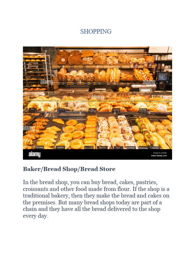 SHOPPING | PDF | Convenience Store | Retailing