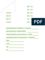 Estudio Matematicas Calculo Mental