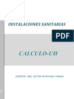 Instalaciones Sanitarias: Calculo-Uh