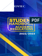 StudentHandbook AcademicRegulations 2022-2023