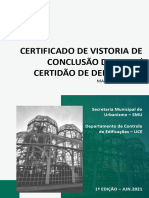 Prefeitura de Curitiba - Certificado de Vistoria de Conclusão de Obra (CVCO) - Certidão de Demolição