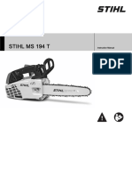 Stihl Ms 194 T: Instruction Manual