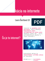 Komunikácia Na Internete - Prezentácia