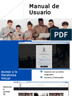Manual de Usuario Plataforma Virtual