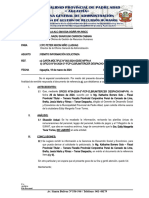 INFORME Nº      -2024 - REMITO INFORMACION SOLICITADA 