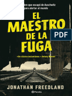 El maestro de la fuga - Jonathan Freedland