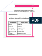 Operadores Matematicos - XLSX Taller Clase 2