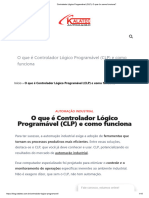 Controlador Lógico Programável (CLP) - Site