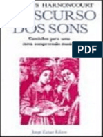 Resumo o Discurso Dos Sons Nikolaus Harnoncourt