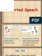 Reported Speech