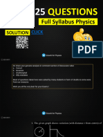 Questions: Full Syllabus Physics