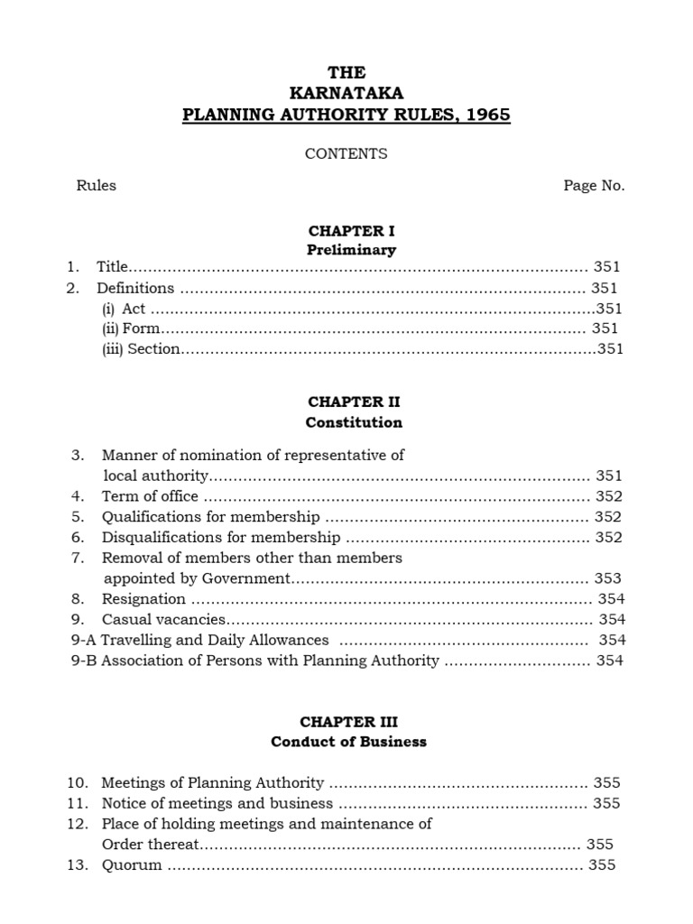 The planning authority rules 1965 download free pdf expense audit
