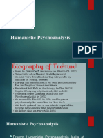Humanistic Psychoanalysis