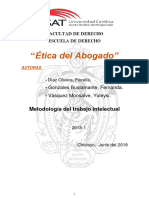 Etica Del Abogado MTI