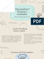 Trabajo Psicoanálisis - Técnicas